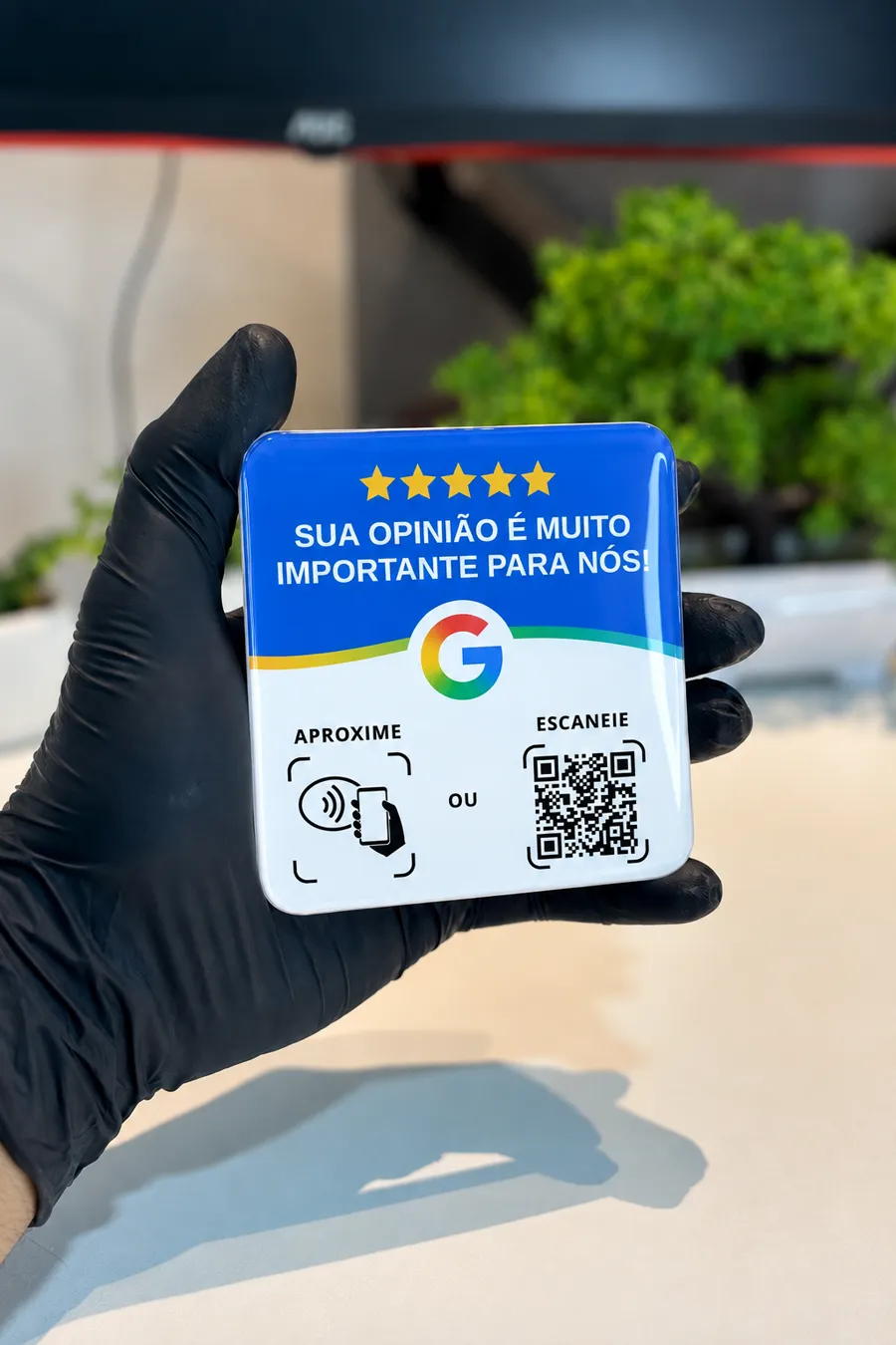 Display Fixar Google Azul
