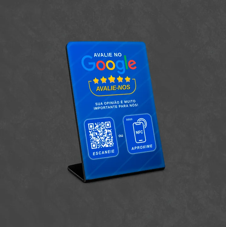 Display "L" Google Azul