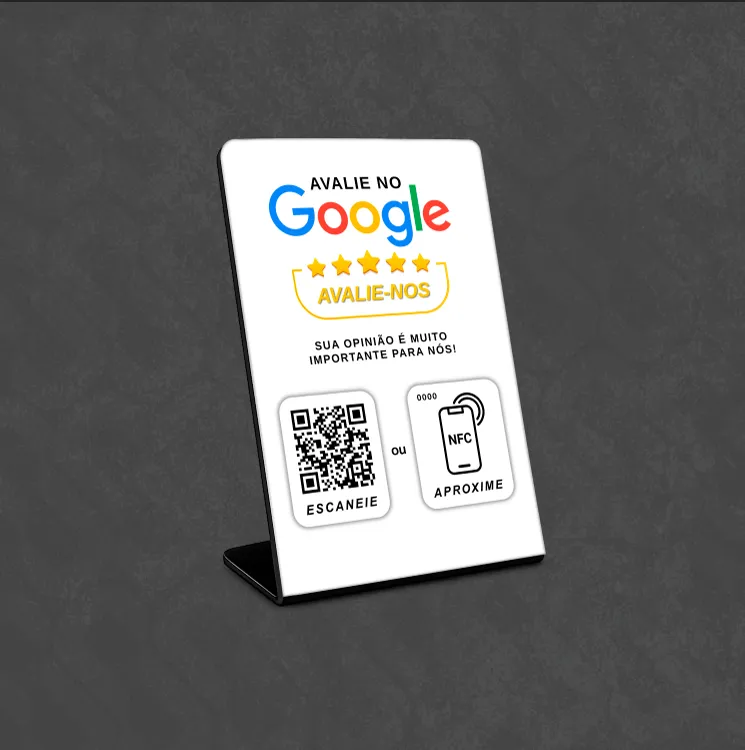 Display "L" Google Branca